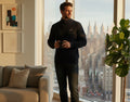 Alpine Cable-Knit Quarter-Zip Jumper